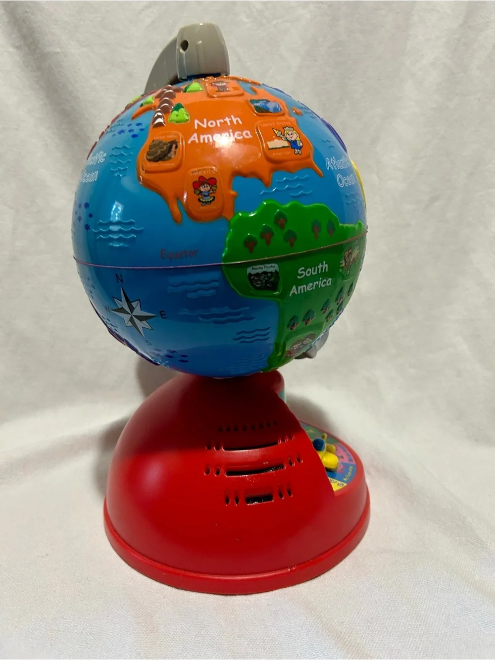 VTech Fly & Learn Globe Interactive Educational Toy Tested Working